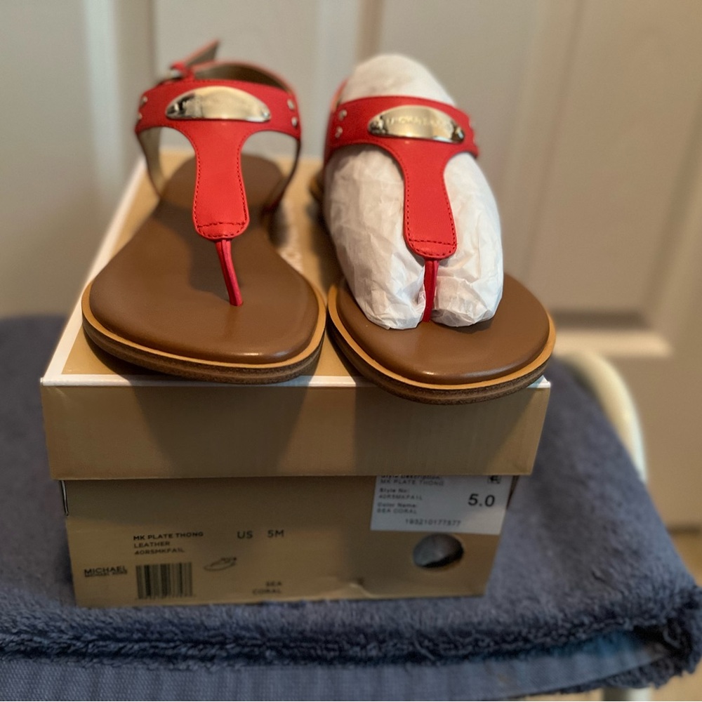 MichaelKors leather sandals